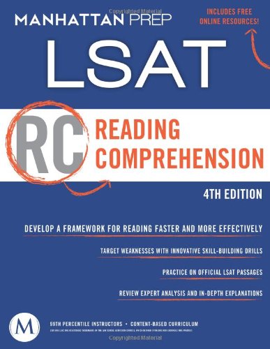 Reading Comprehension LSAT Strategy Guide, 4th Edition book cover