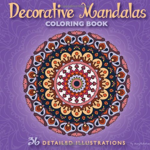 Decorative Mandalas Coloring Book book cover