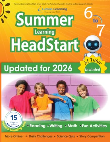Summer Learning HeadStart, Grade 6 to 7 book cover