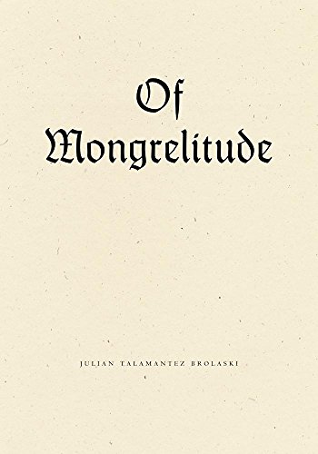 Of Mongrelitude book cover