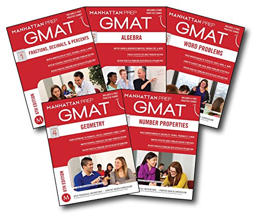 GMAT Quantitative Strategy Guide Set book cover