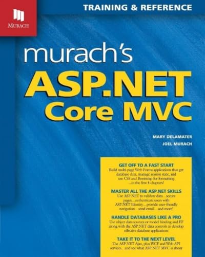 Murach's ASP.NET Core MVC book cover