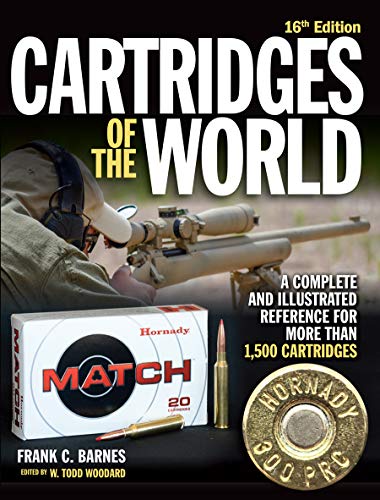 Cartridges of the World: A Complete and Illustrated Reference for Over 1,500 Cartridges book cover