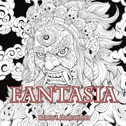 Anti Stress: Fantasia (Coloring Book for Adults) book cover