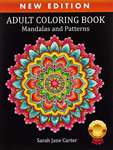 Adult Coloring Book: Mandalas and Patterns book cover
