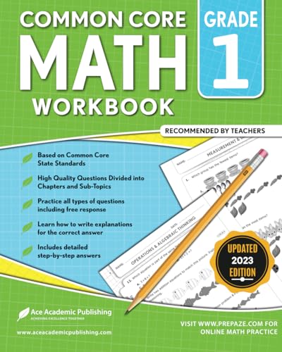 1st grade Math workbook: CommonCore Math Workbook book cover