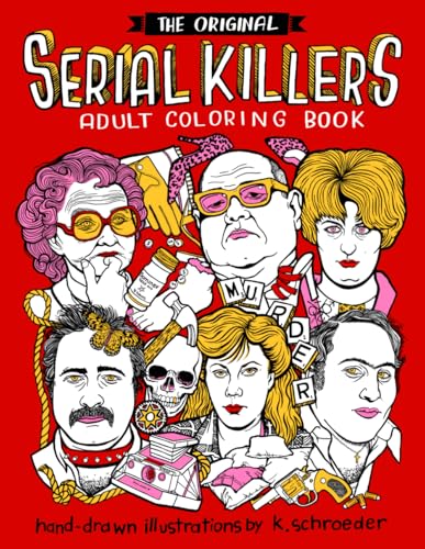 Serial Killers: Adult Coloring Book book cover