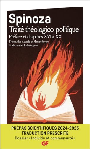 Read Traité théologico-politique - Prépas scientifiques 2025: Préface et chapitres XVI à XX