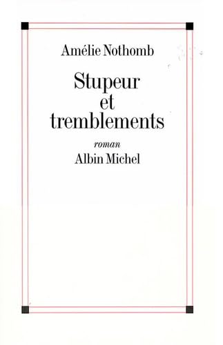 Stupeur et tremblements book cover