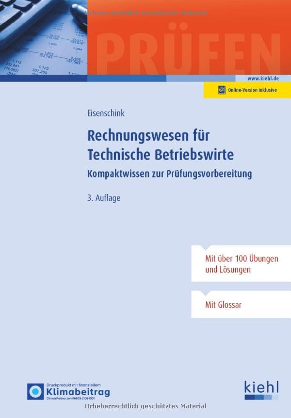 Rechnungswesen für Technische Betriebswirte: Kompaktwissen zur Prüfungsvorbereitung
