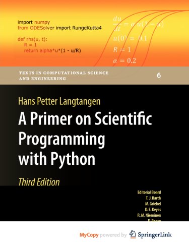 A Primer on Scientific Programming with Python book cover