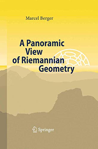 A Panoramic View of Riemannian Geometry book cover