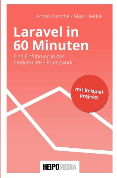 Laravel in 60 Minuten: Eine Einführung in das moderne PHP-Framework (German Edition) book cover