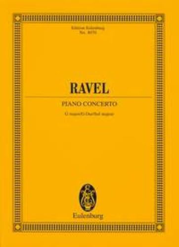 Maurice Ravel: Piano Concerto G Major/G-Dur/Sol Majeur book cover
