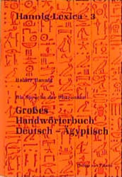 Grosses Handworterbuch Deutsch Agyptisch book cover