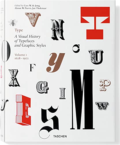 Type: A Visual History of Typefaces and Graphic Styles (Volume 1, 1628-1900) book cover