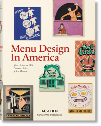 Menu Design in America (Bibliotheca Universalis) book cover