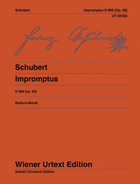 Impromptus Op. 90 (D 899) book cover