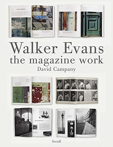 Walker Evans: The Magazine Work book cover