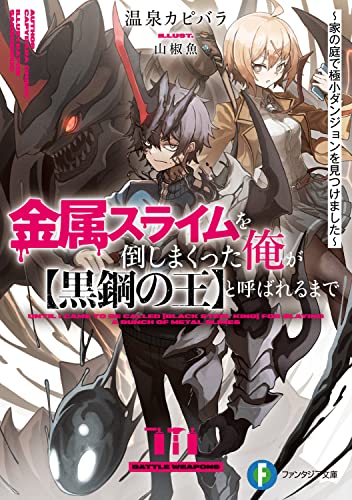金属スライムを倒しまくった俺が〈黒鋼の王〉と呼ばれるまで : 家の庭で極小ダンジョンを見つけました