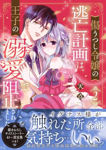 傷うつし令嬢の逃亡計画は、王子の溺愛で阻止されました 2巻