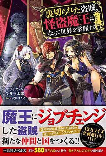 裏切られた盗賊、怪盗魔王になって世界を掌握する