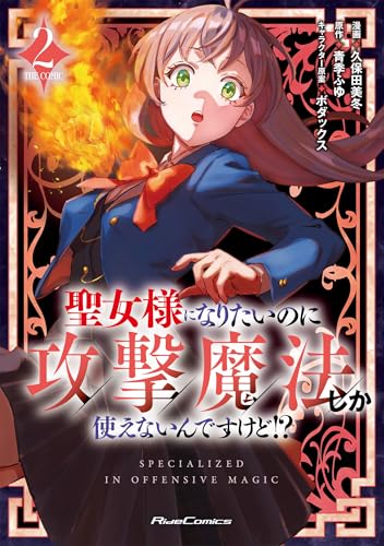 聖女様になりたいのに攻撃魔法しか使えないんですけど！？ THE COMIC 2巻