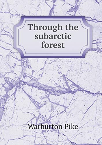 Through the subarctic forest