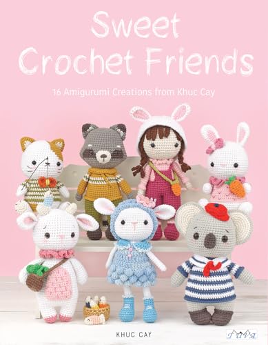 Khuc Cay’s Tiny Hands: 16 Crochet Amigurumi Designs book cover