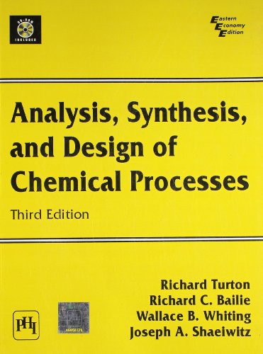 Analysis, Synthesis and Design of Chemical Processes book cover