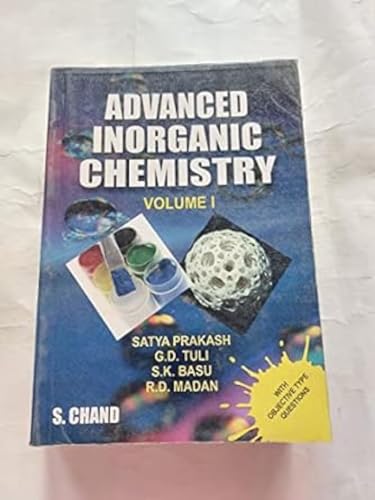 Advanced Inorganic Chemistry (V. 1) book cover