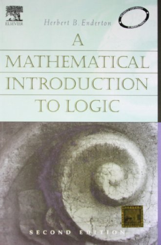 A Mathematical Introduction to Logic book cover