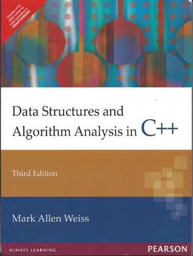 Data Structures and Algorithm Analysis in C++ book cover