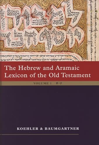 The Hebrew And Aramaic Lexicon Of The Old Testament (Unabridged 2 Volume Study Edition) book cover