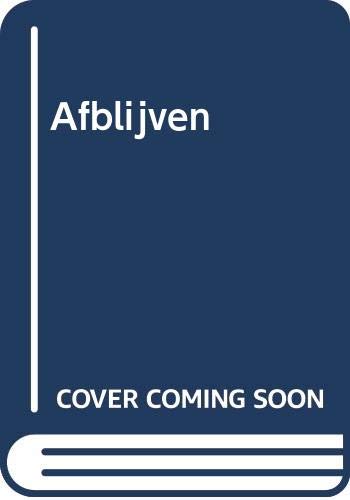 Afblijven book cover