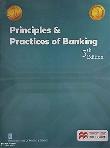 Principles And Practices Of Banking book cover
