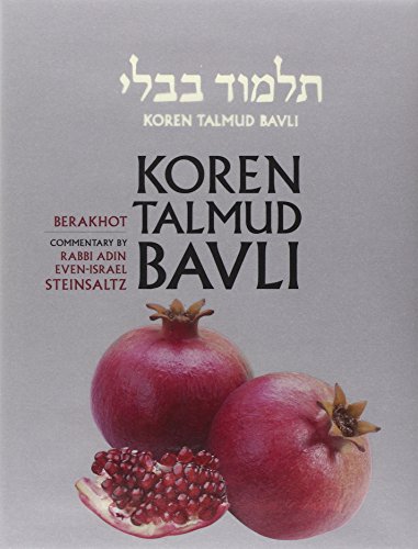 Koren Talmud Bavli - Berakhot book cover
