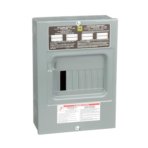 Square D 60A 8-space load center mini panel