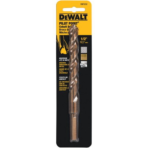 DEWALT DW1232 1/2-Inch Cobalt Drill Bit