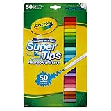 Crayola Super Tips Washable Markers 50ct