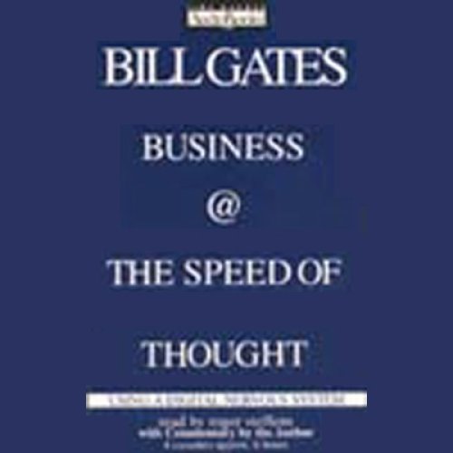 Business @ The Speed Of Thought Using A Digital Nervous System book cover