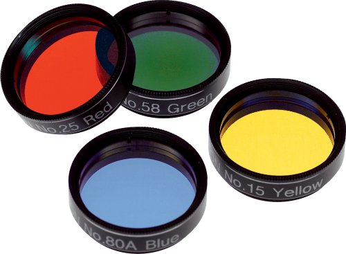 Orion Basic Set of 1.25-inch Four Color Filters