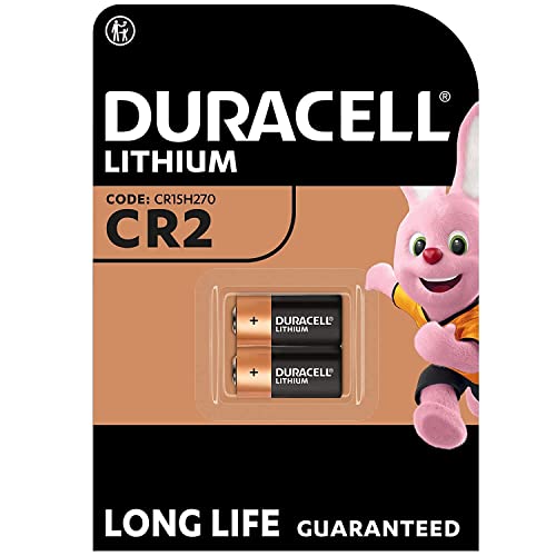 DURACELL CR2 Piles au lithium haute puissance 3V (CR15H270) (lot de 2) – Longue 