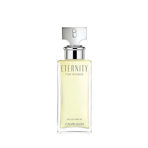 CALVIN KLEIN – Eternity Eau de Parfum Mujer 100 ml, Fragancia Floral Clásica, Notas de Bergamota y Lirio de los Valles, Perfume Elegante y Sofisticado, Aroma Duradero y Romántico, Colonia Original