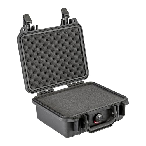 Pelican 1200 Protector Case with Foam, Black