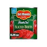 Del Monte Fresh Cut Canned Beets Sliced Canned Vegetables 8