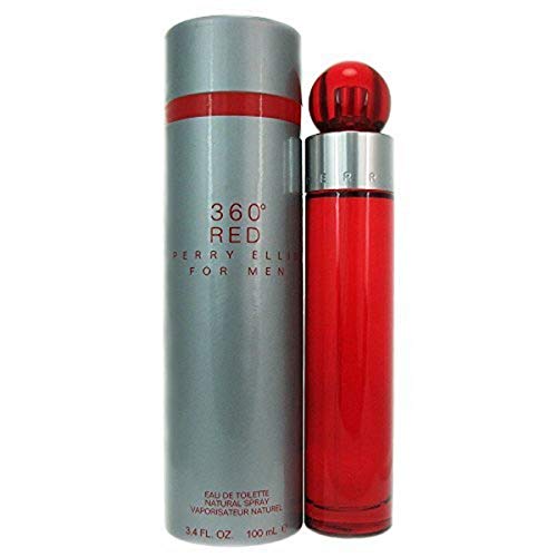 Perry Ellis - Aerosol EDT 360 Red para hombre, 3.4 onzas