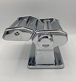 Marcato Atlas 150 Nudelmaschine, Frische Pasta, Lasagne, Fettuccine, Tagliolini, verchromter Stahl, kompatibel mit 11 Extra-Formaten