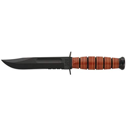 KA-BAR USMC Short Serrated Fighting Utility Knife