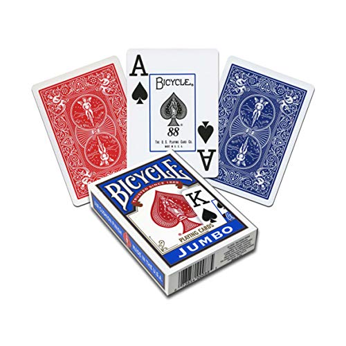 Bicycle Jumbo Index Playing Cards (2-Pack)